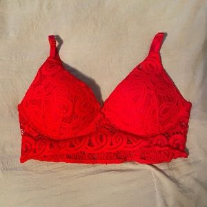 Size 34 C Victorias Secret Lace Push-Up Bra